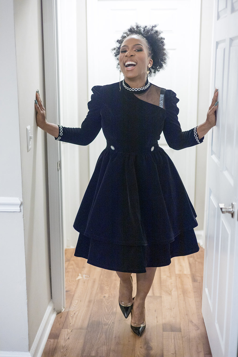 ATL's Finest Black Suede Dress ATL's Finest Black Suede Dress