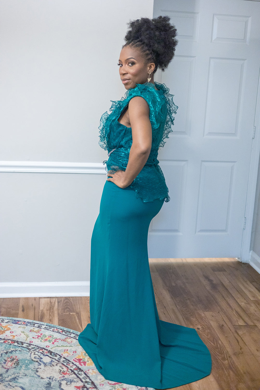 ATL's Finest Shimmer Green Dress