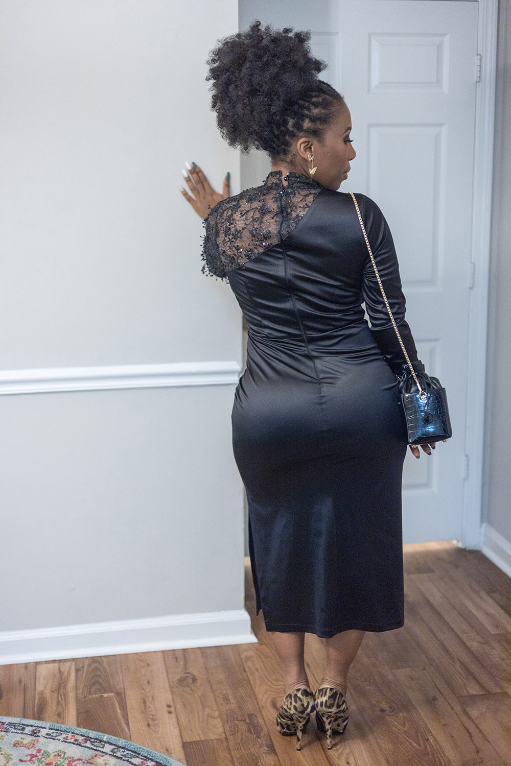 ATL's Finest Black Lace Dress