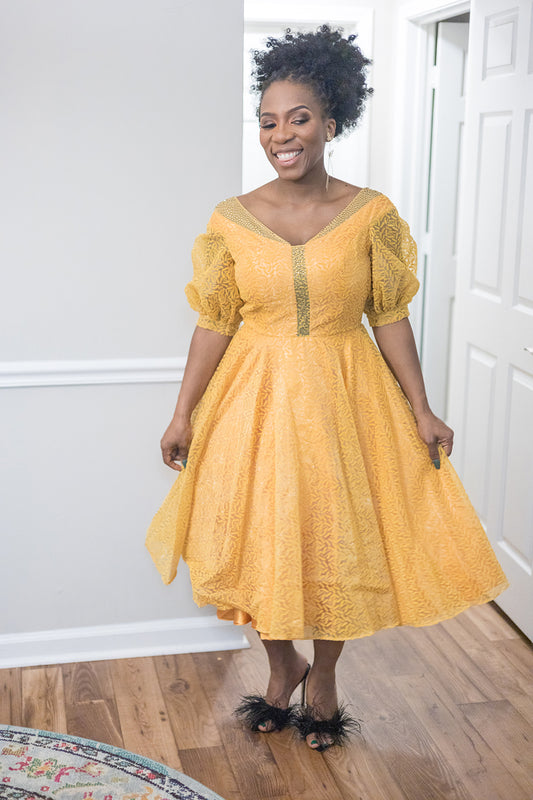 ATL's Finest Yellow Dress